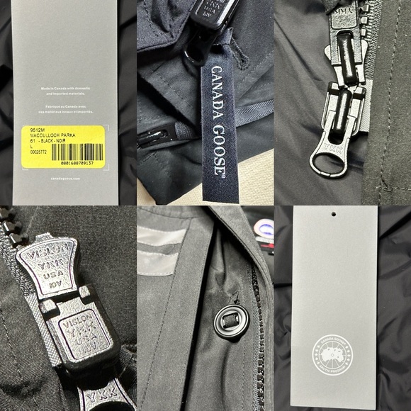 Canada Goose Macculloch Winter Down Parka Coyote Fur $1399 Large - Picture 15 of 16